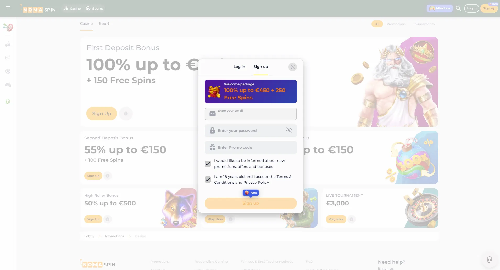 Nomaspin Nederland – Jouw Officiële Online Casino voor 2026 image 2