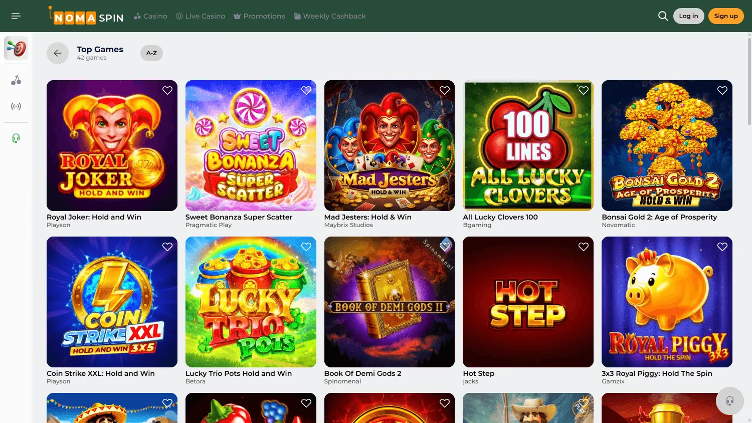 Nomaspin Nederland – Jouw Officiële Online Casino voor 2026 image 3